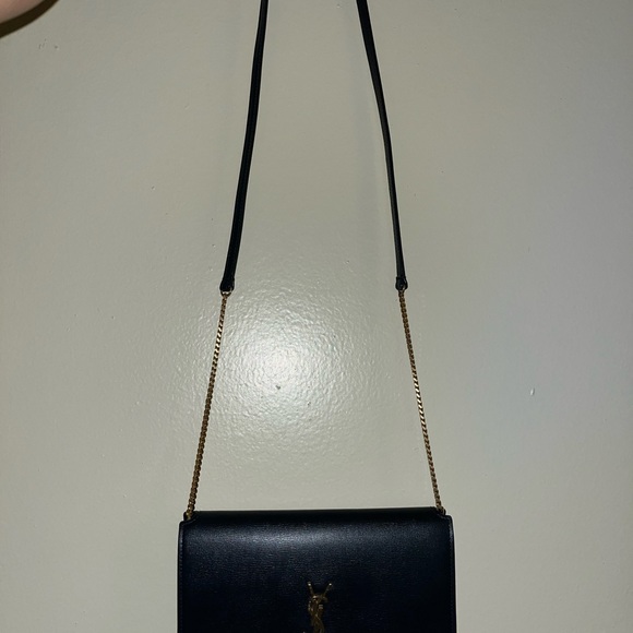 Saint Laurent Bags Saint Laurent Leather Crossbody Phone Holder